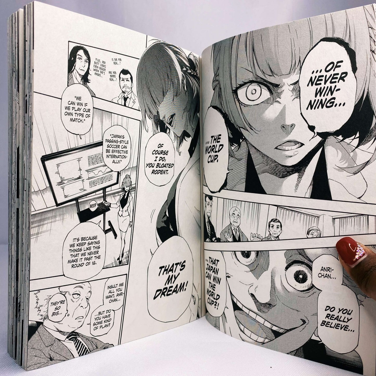 Blue Lock vol 1 Manga Paperback by Muneyuki Kaneshiro