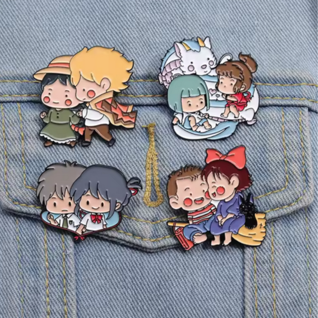 Studio Ghibli  Brooch Pins