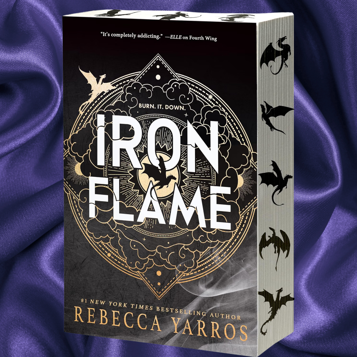 Iron Flame (The Empyrean 2) paperback by Rebecca Yarros