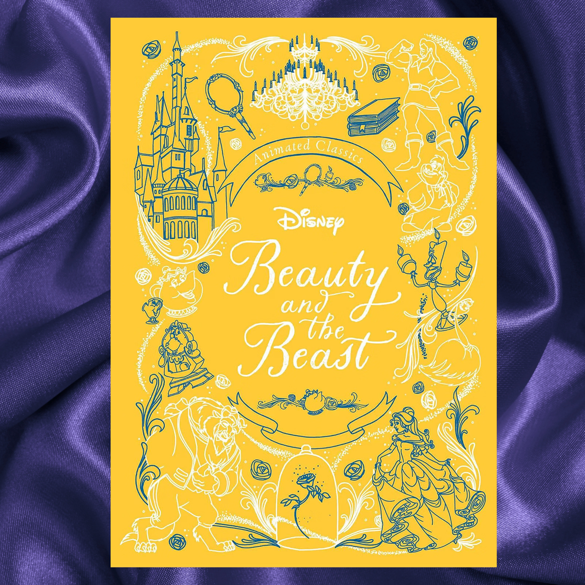 Disney Animated Classics Beauty and the Beast by Editors of Studio Fun International HARDCOVER