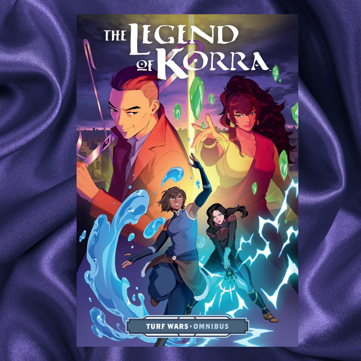The Legend of Korra Turf Wars Omnibus by Bryan Konietzko (full coloured) graphic novel