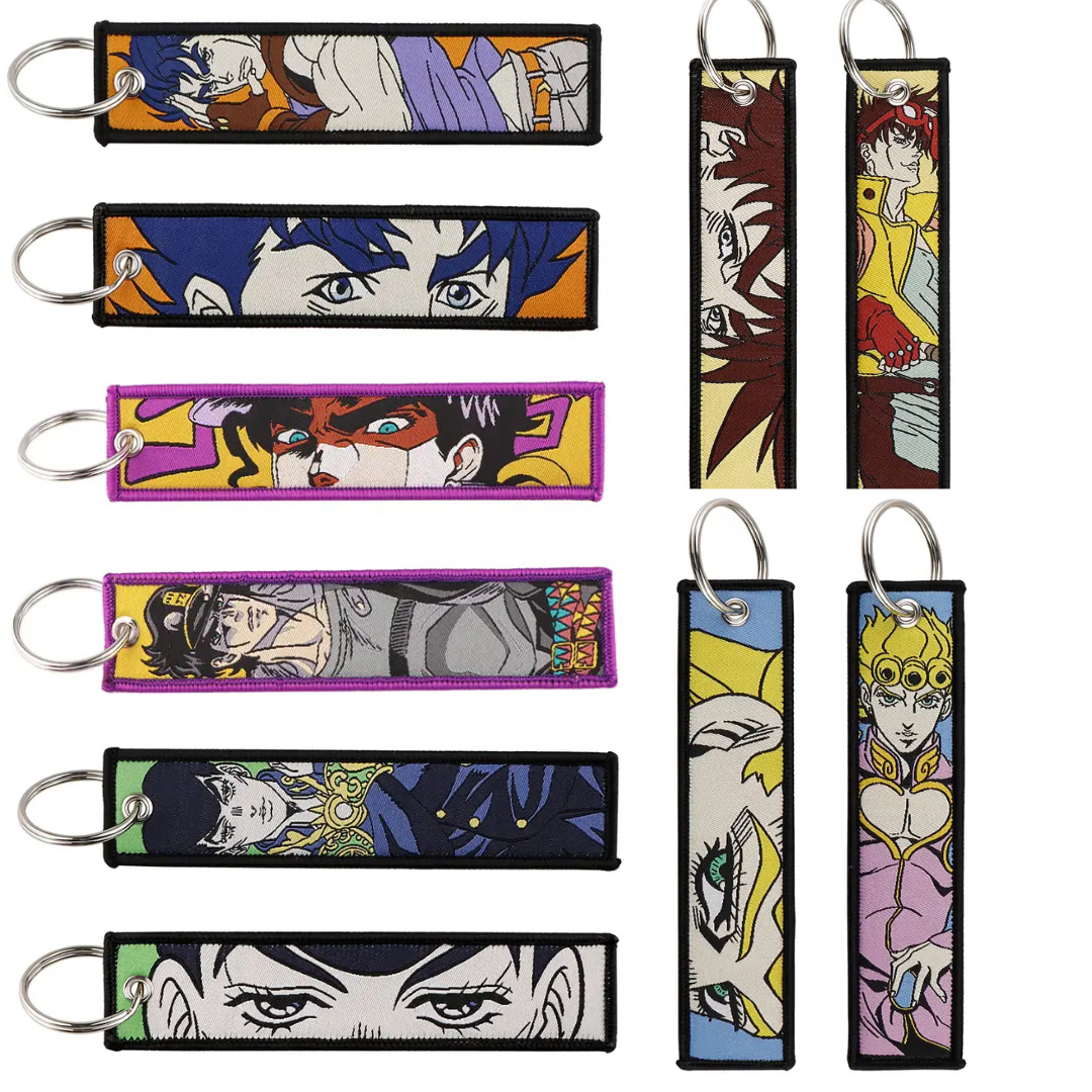 JoJo Bizarre Adventure Double Sided Anime Keychains
