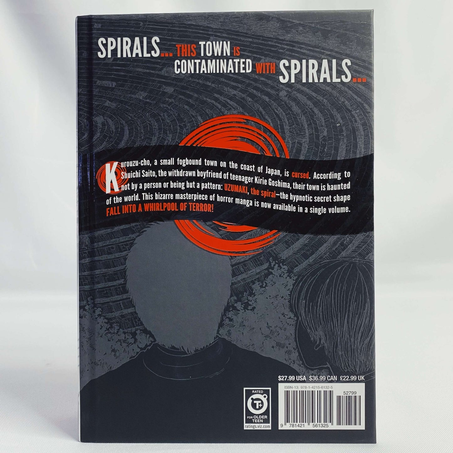 Uzumaki (3-in-1 Deluxe Edition) Hardcover Manga Complete Manga by Junji Ito