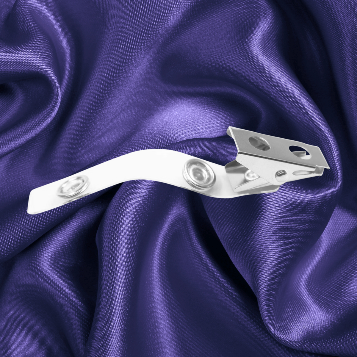 Horizontal ID Badge Holder for ID and Photocards - Clear
