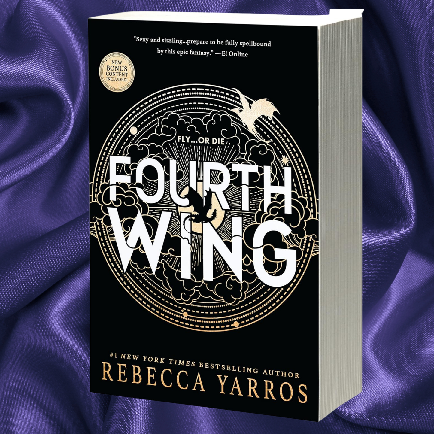 Fourth Wing (The Empyrean 1) Paperback by Rebecca Yarros