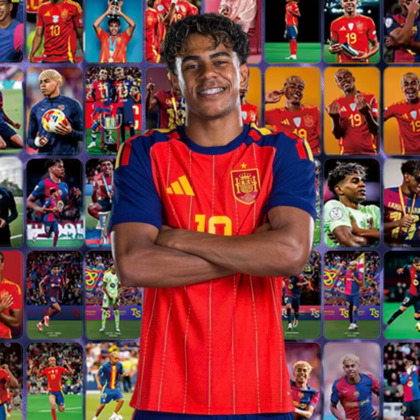Football Lamine Yamal Single Random photocards