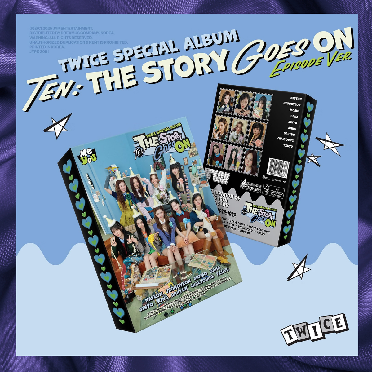 TWICE TEN Official Album The Story Goes On Episode Version