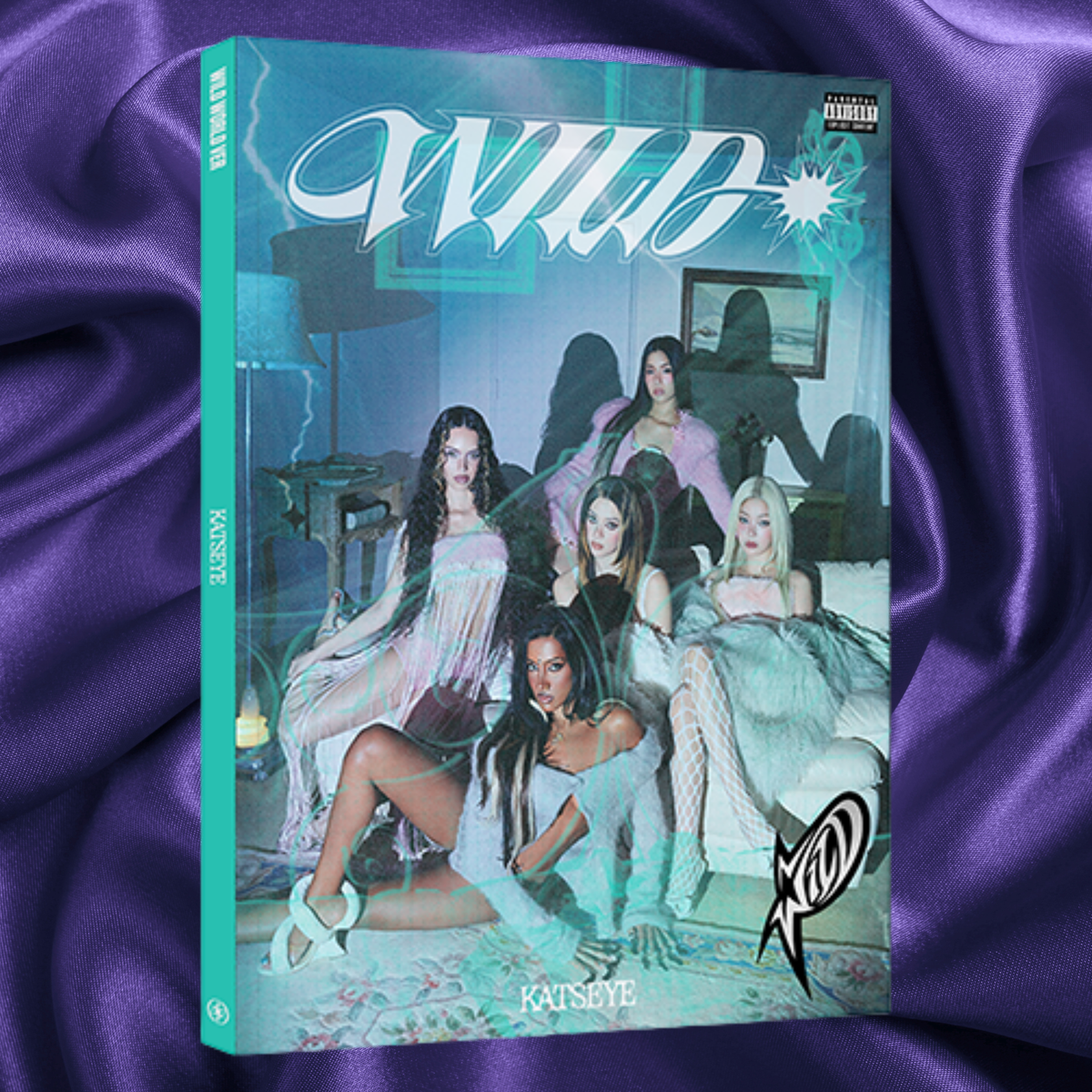 KATSEYE 3rd Official EP Album WILD Wild world Version BLUE