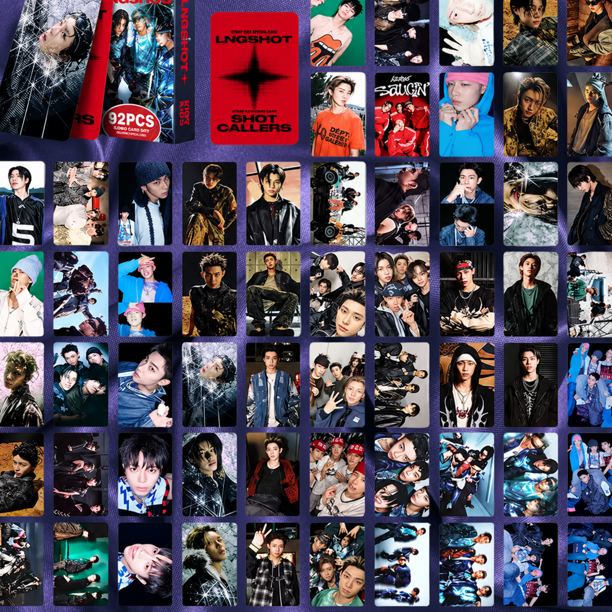 LNGSHOT SHOT CALLERS LOMO PHOTOCARD BOX 60PCS