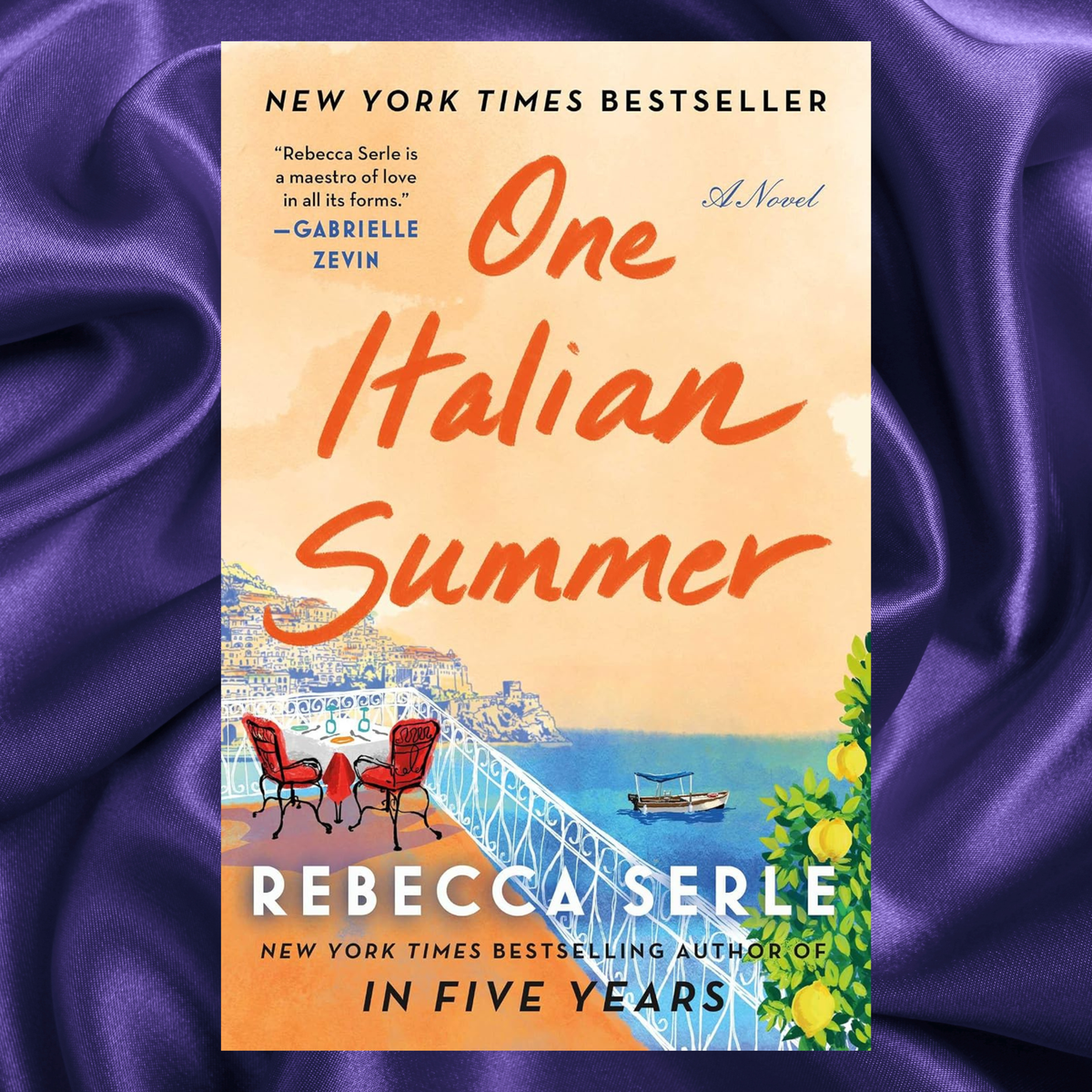 One Italian Summer A Novel by Rebecca Serle Paperback