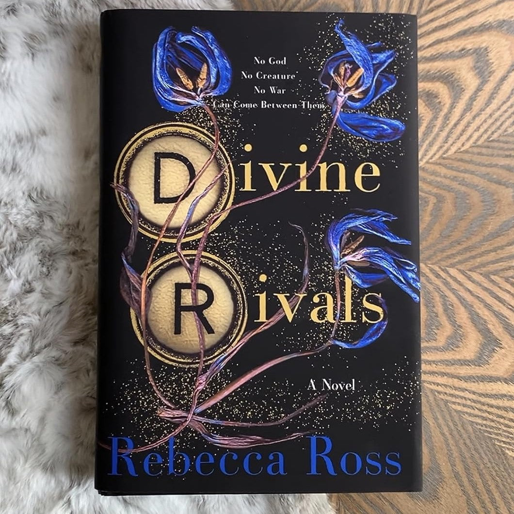 Divine Rivals A Novel (Letters of Enchantment 1) Hardcover by Rebecca Ross