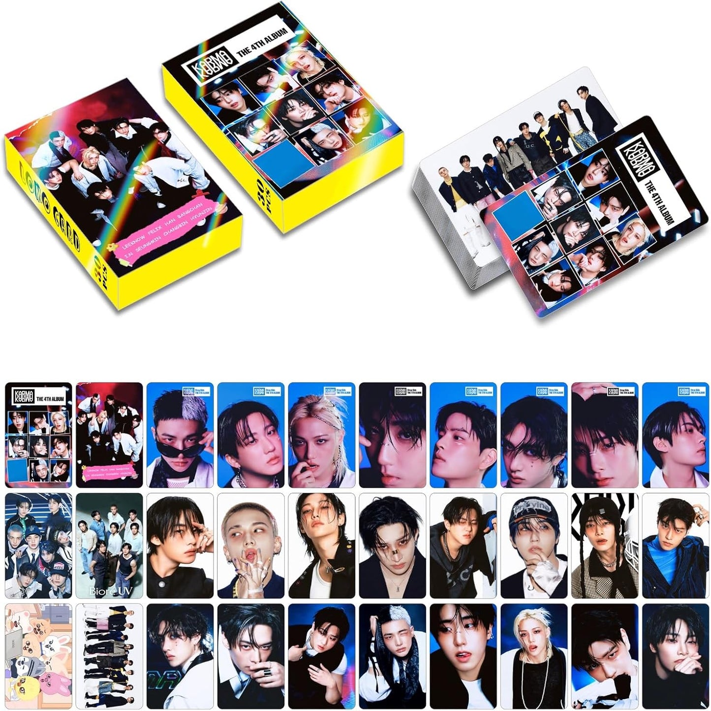 Stray Kids 30 PCS Photocard box Version 2 KARMA