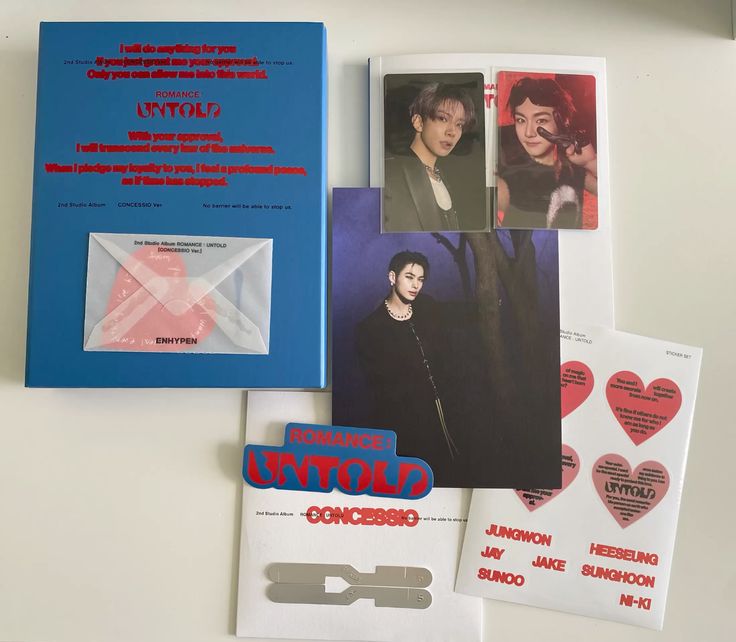 ENHYPEN ROMANCE : UNTOLD 2nd Official Full Album Concessio Version