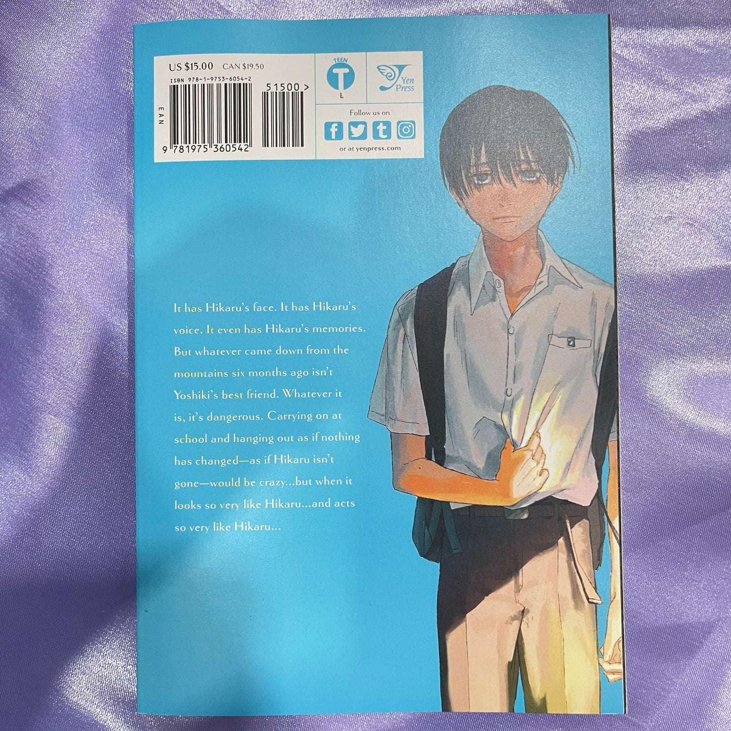 The Summer Hikaru Died Vol 1 Paperback by Mokumokuren BL MANGA