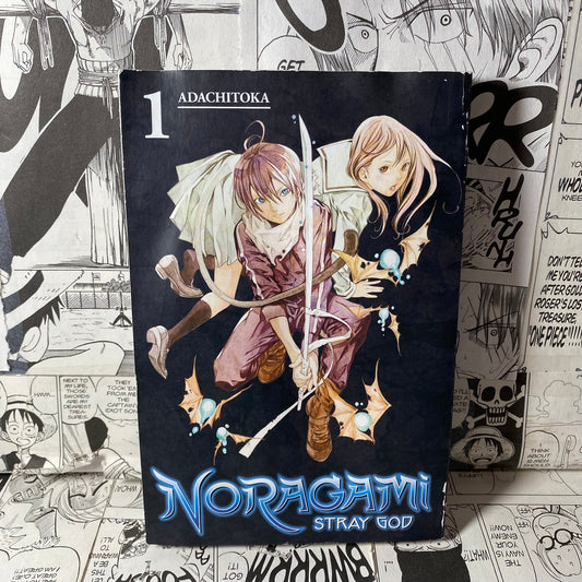 THRIFT STORE - Noragami Stray God Vol 1 paperback by Adachitoka (WATER DAMAGE)