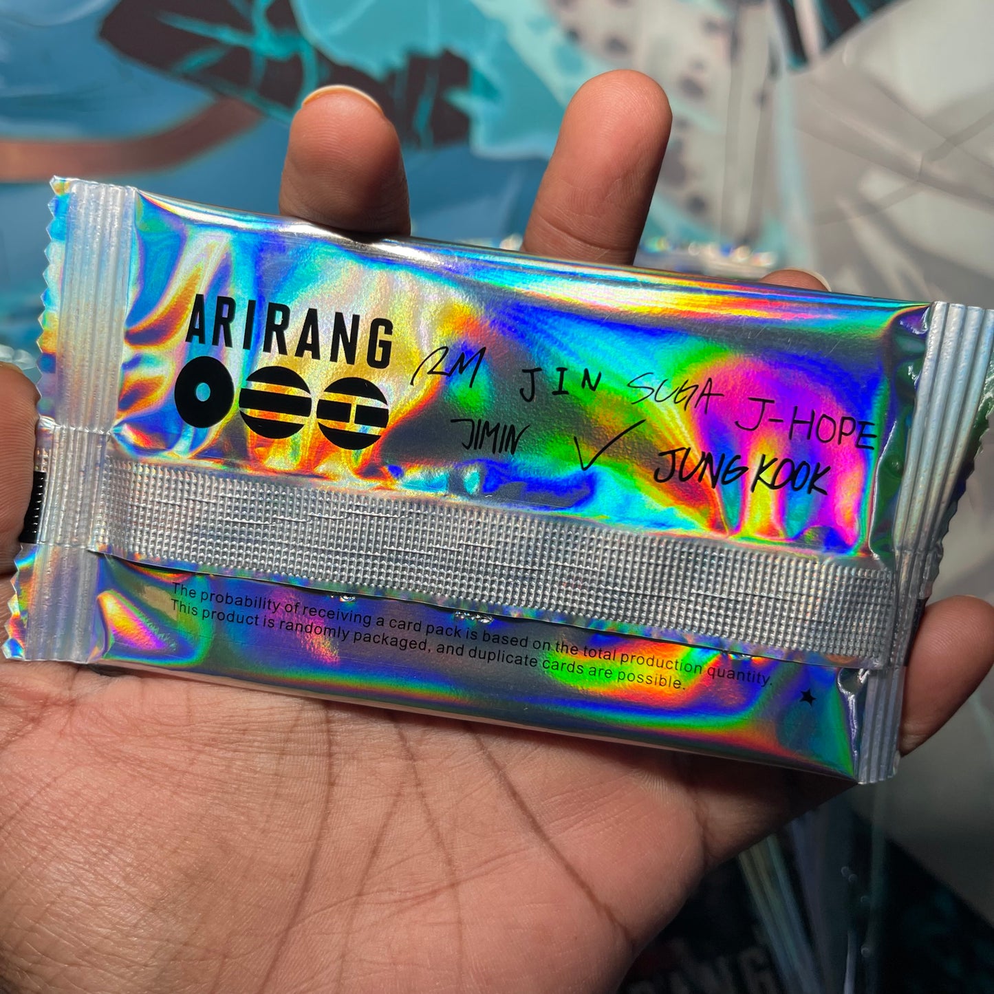 BTS ARIRANG 2026 LOMO Random Holographic Photocard Packs (10 pcs)
