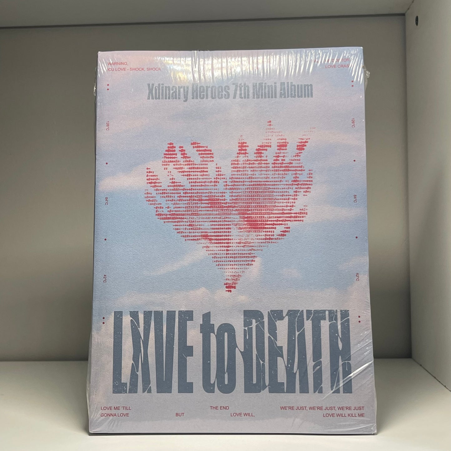Xdinary Heroes LXVE to DEATH 7th Official Mini Album The End Version