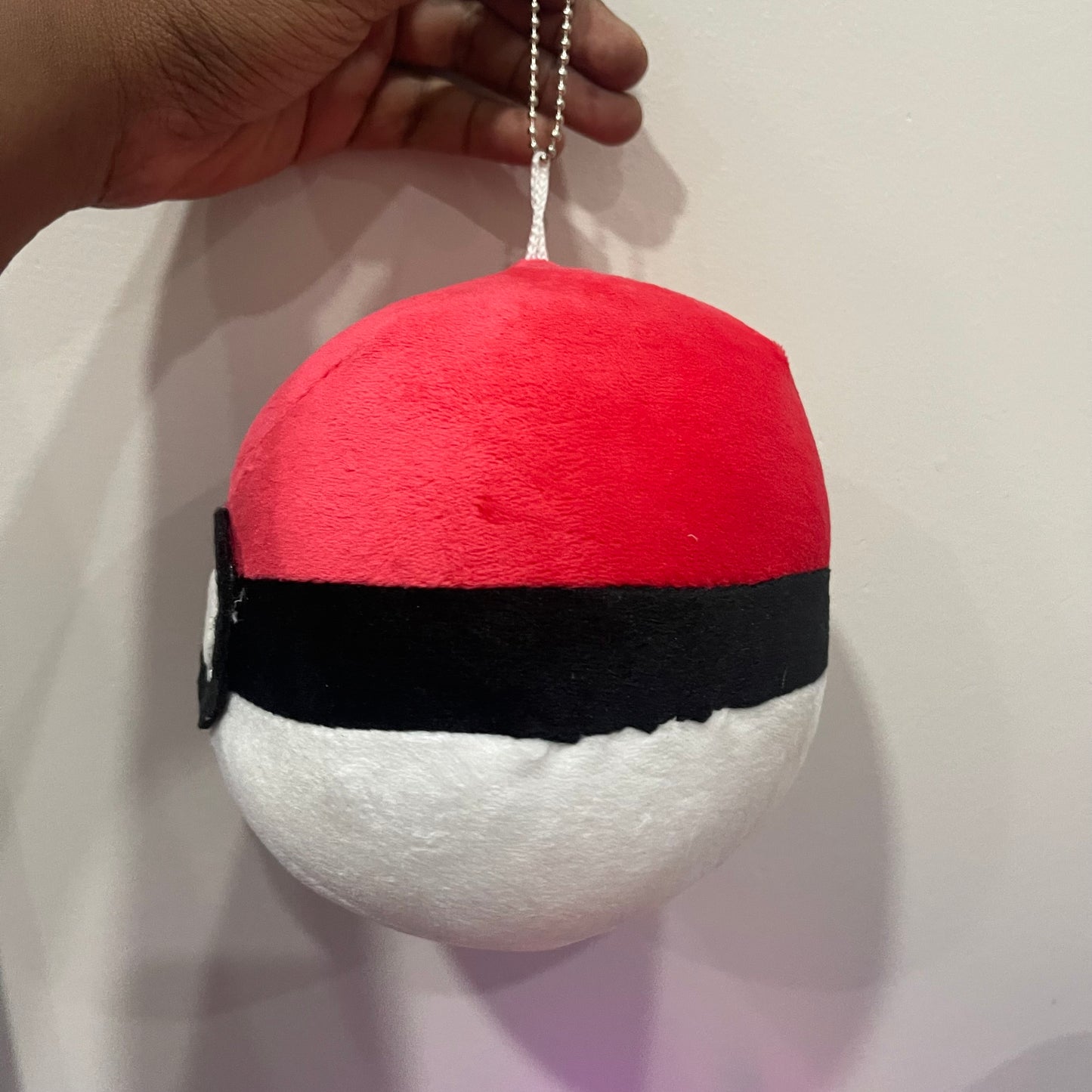 Pokemon Plushie Keychain (Medium) Pokeball