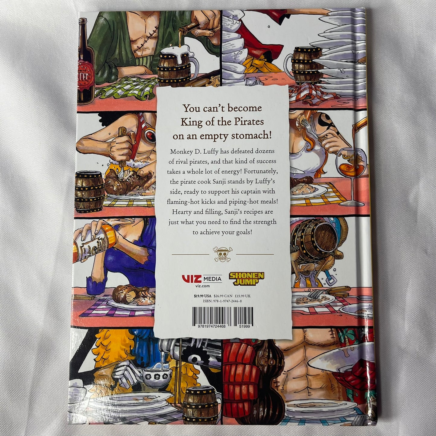 One Piece Pirate Recipes Hardcover by Sanji