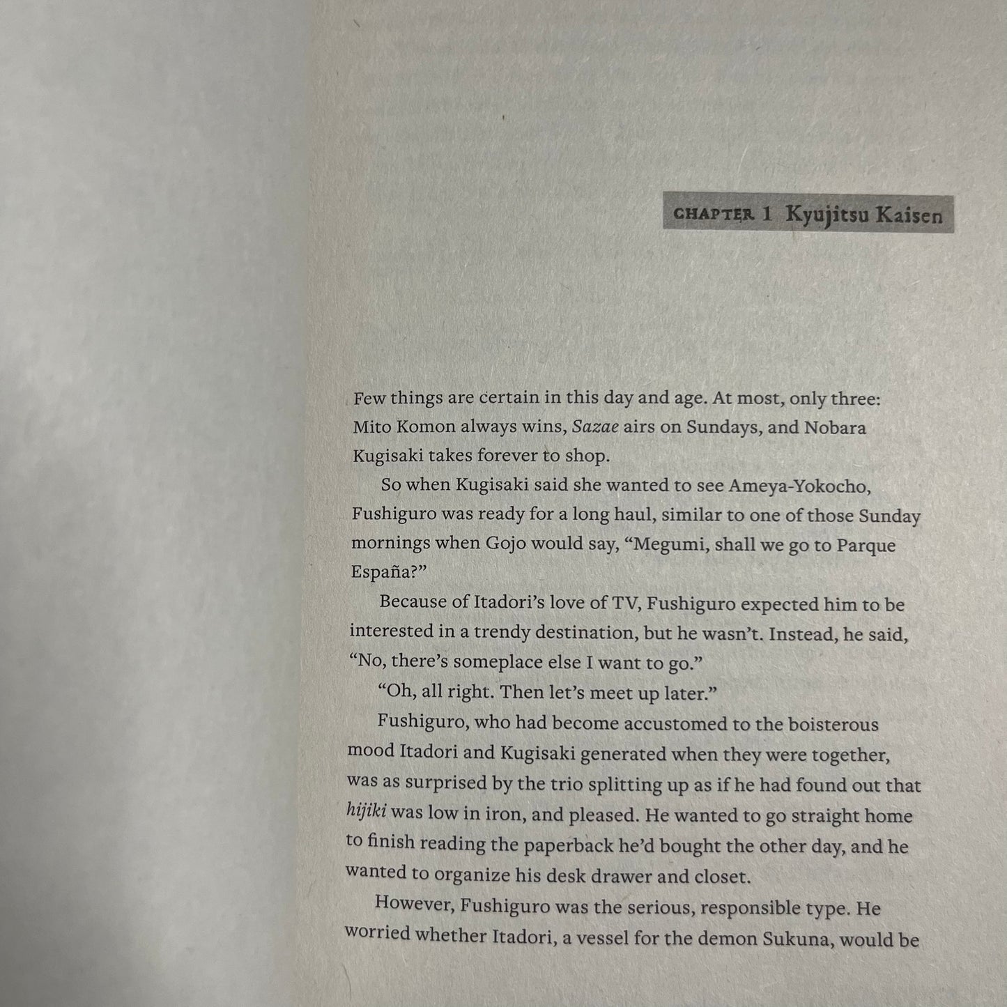 Jujutsu Kaisen: Summer of Ashes, Autumn of Dust (Jujutsu Kaisen Novels) by Gege Akutami