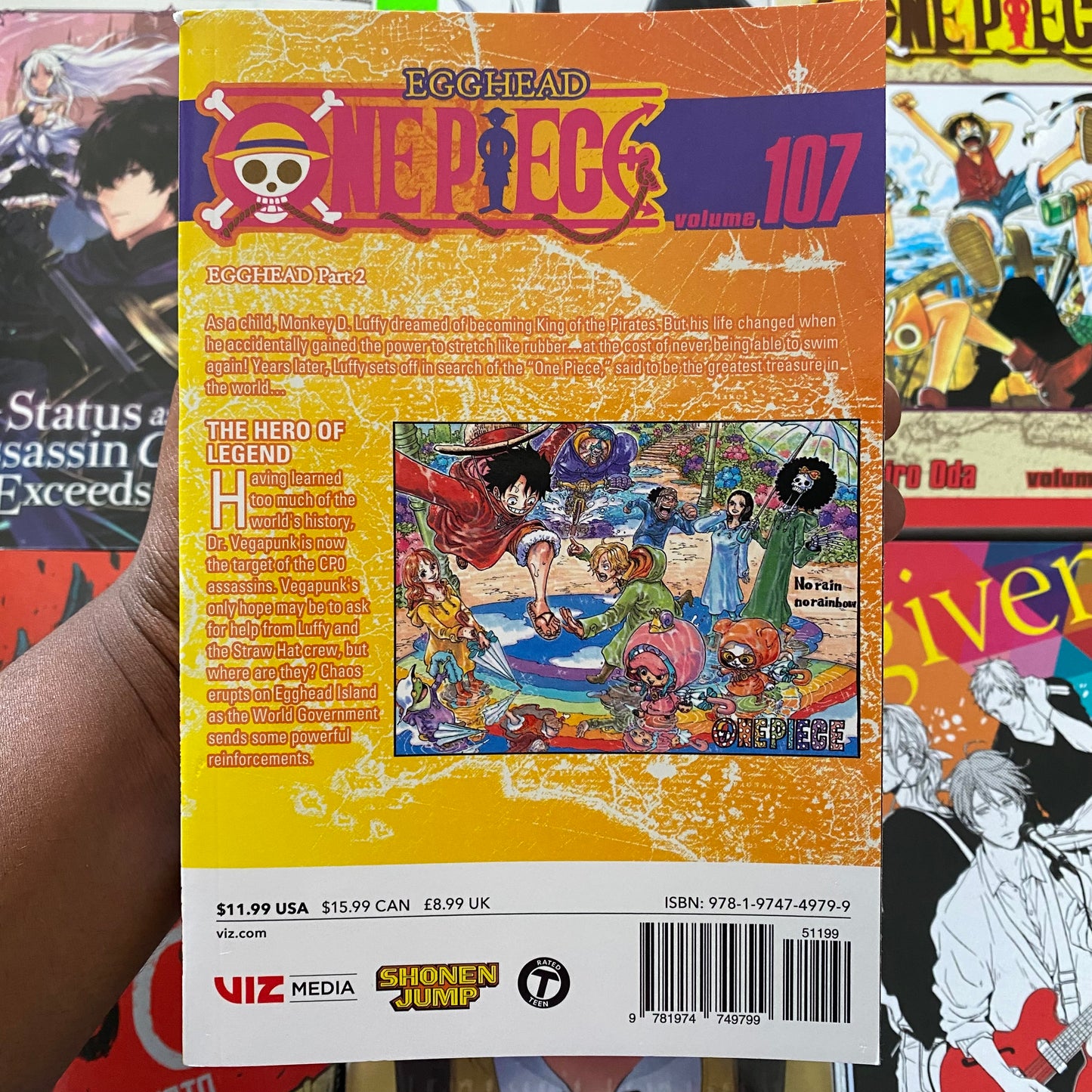 One Piece Vol 107 Paperback by Eiichiro Oda