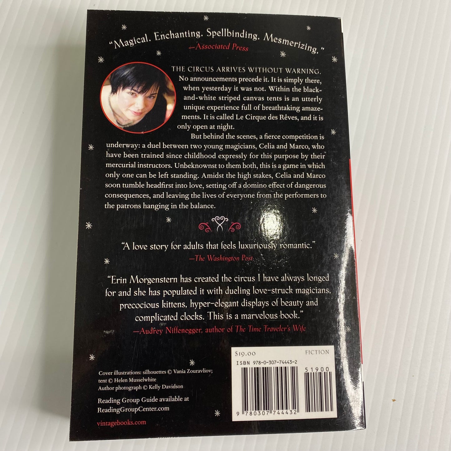 The Night Circus A Novel Paperback by Erin Morgenstern