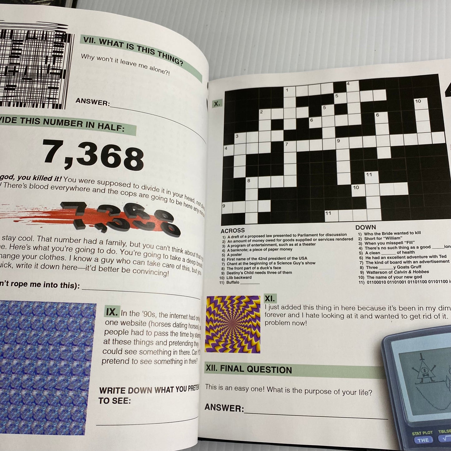 The Book of Bill (Gravity Falls) Hardcover by Alex Hirsch