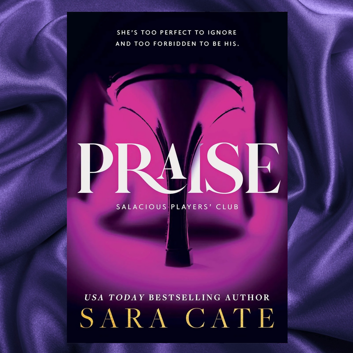 Praise (Salacious Players Club 1) Paperback by Sara Cate BDSM EROTIC Romance