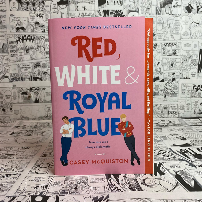 Red White and Royal Blue A Novel by Casey McQuiston Paperback