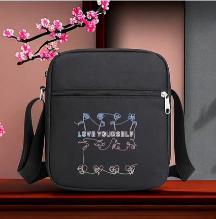 BTS Love Yourself Shoulder Crossbody Bag Omnia Retail Services