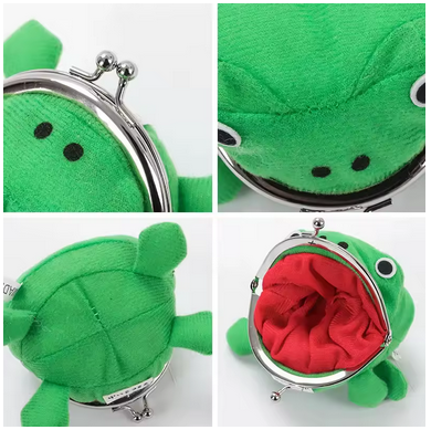 Naruto Plush Frog Coin Wallet