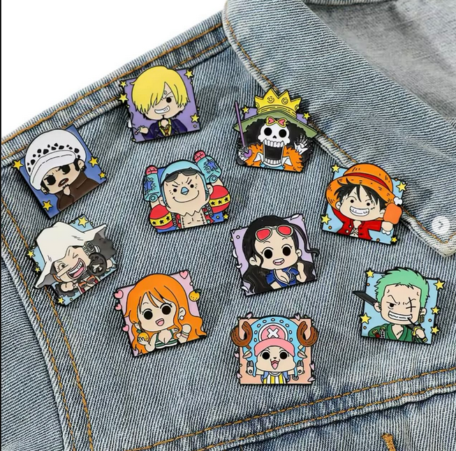 One Piece Metal Pins