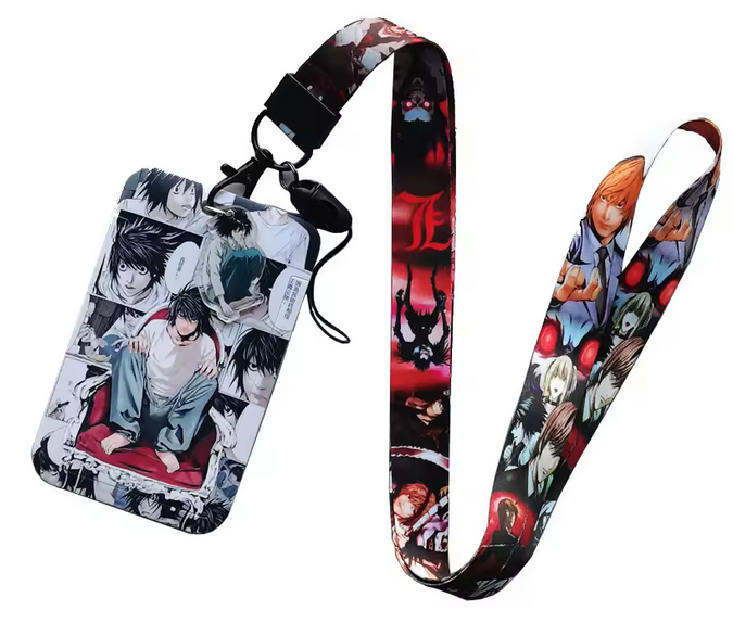 Death Note Lanyard with ID Holder 1