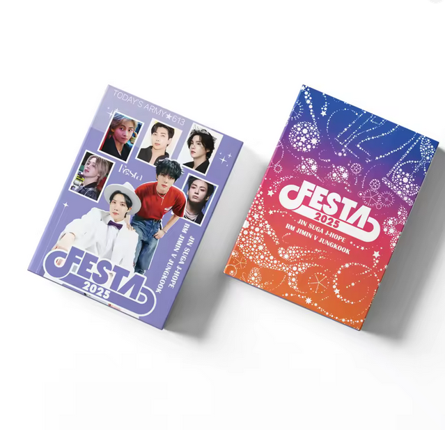 BTS 55 PCS Photocard box FESTA 2025