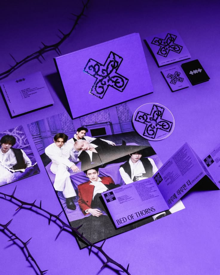 TOMORROW X TOGETHER TXT 8th official mini album 7TH YEAR A Moment of Stillness in the Thorns TENSION Version
