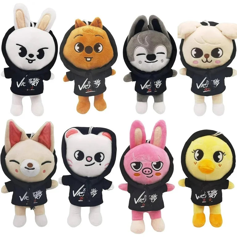 Stray Kids SKZOO Plushies Version 3 HOODIE VERSIONS
