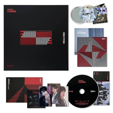 ENHYPEN ROMANCE 2nd Official Mini Album BORDER CARNIVAL Hype Version