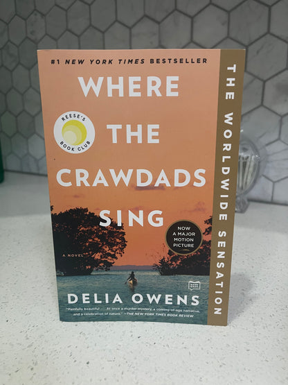 Where the Crawdads Sing Reese's Book Club by Delia Owens Paperback