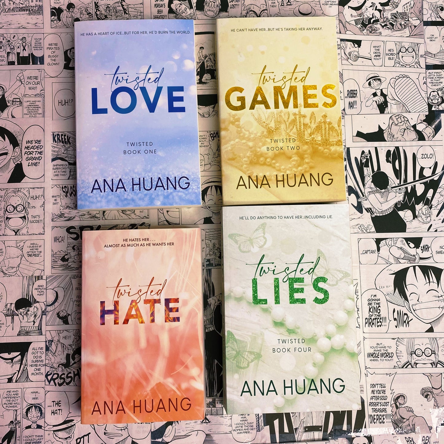 Twisted Series Books 1-4 Complete Paperback Collection by Ana Huang