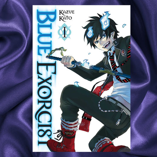 Blue Exorcist Vol 1 manga paperback by Kazue Kato