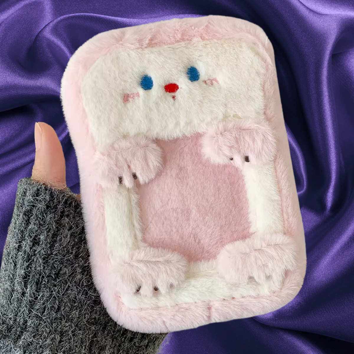 Cute Plush Photocard Keychains