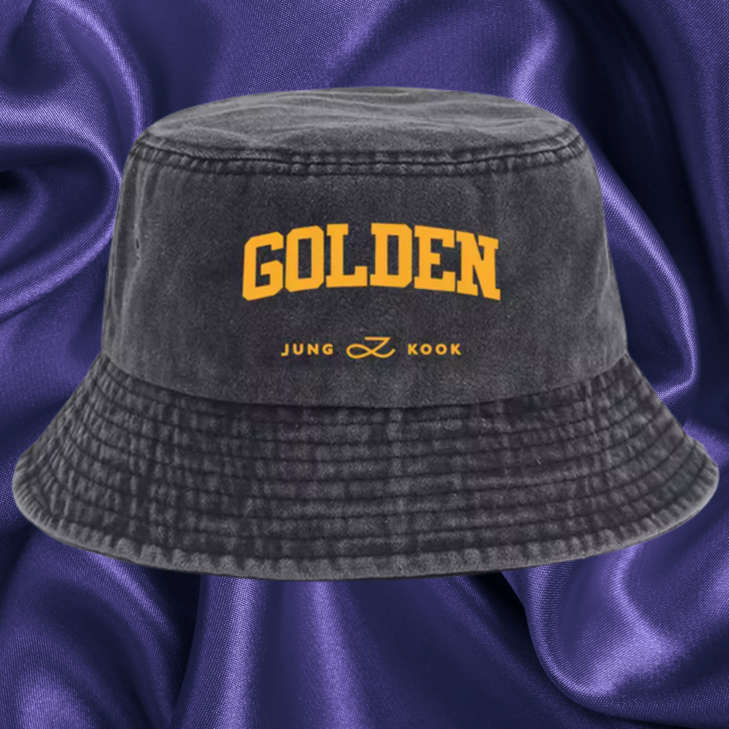 BTS Jungkook Golden Bucket Hat