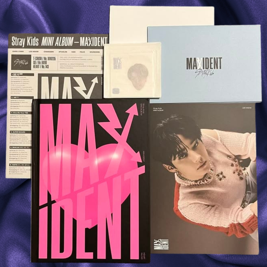 STRAY KIDS 7TH Official Mini album MAXIDENT HEART Version