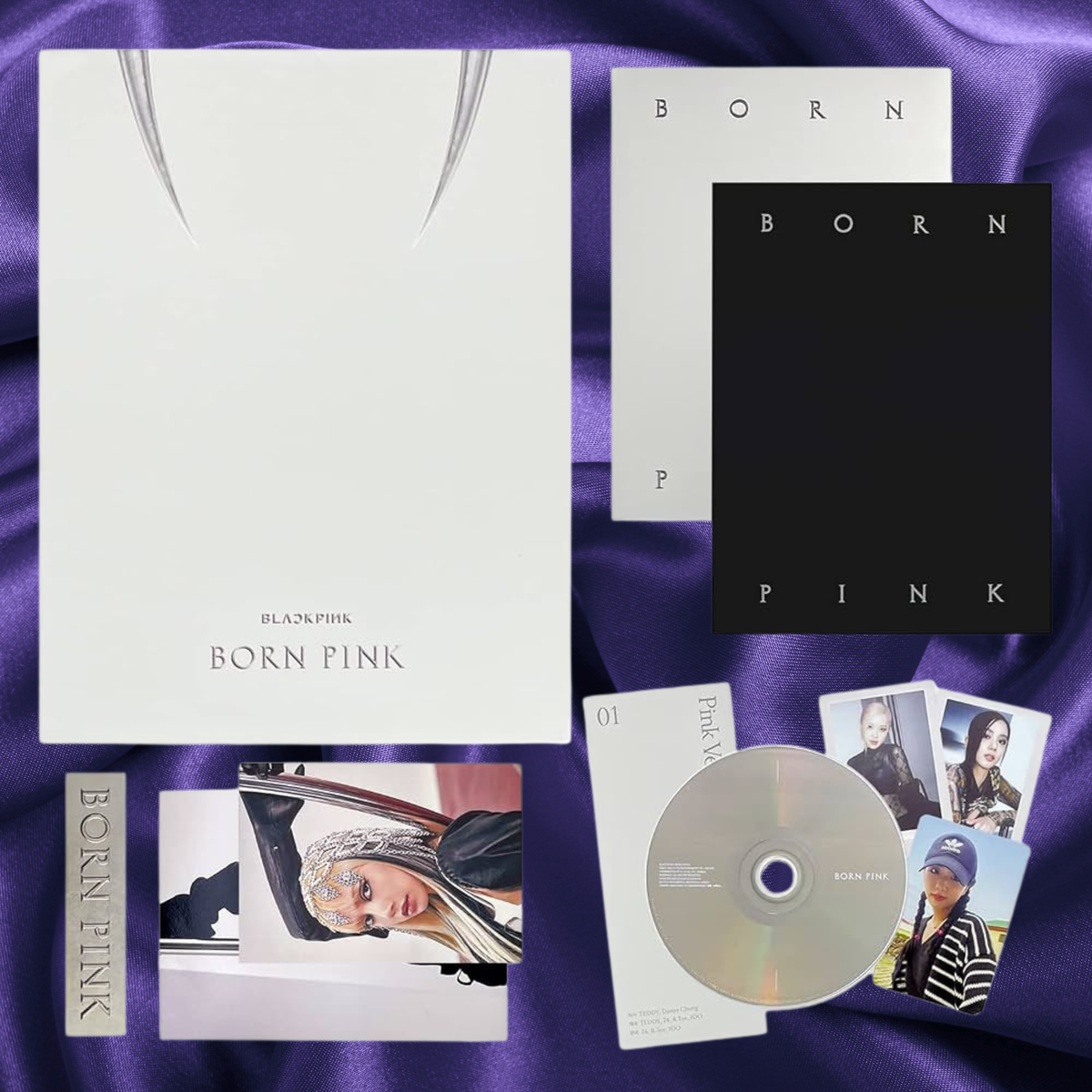 Blackpink 2nd Official Album Born Pink Gray Version