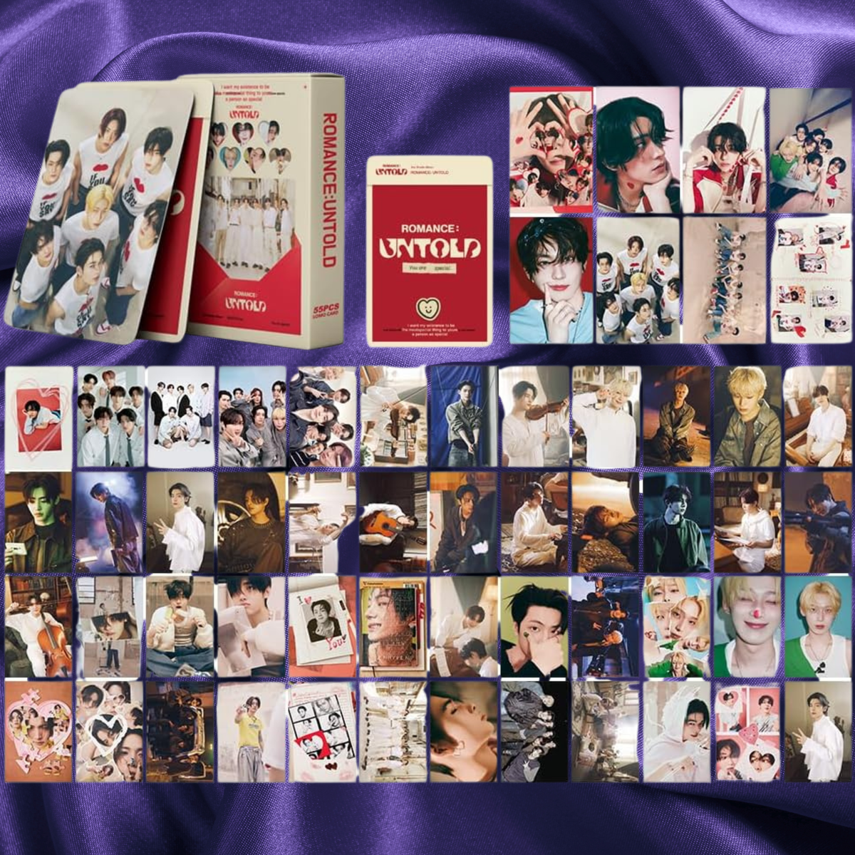 ENHYPEN 54 Pcs Photocard / Lomocard Box Romance Untold Version