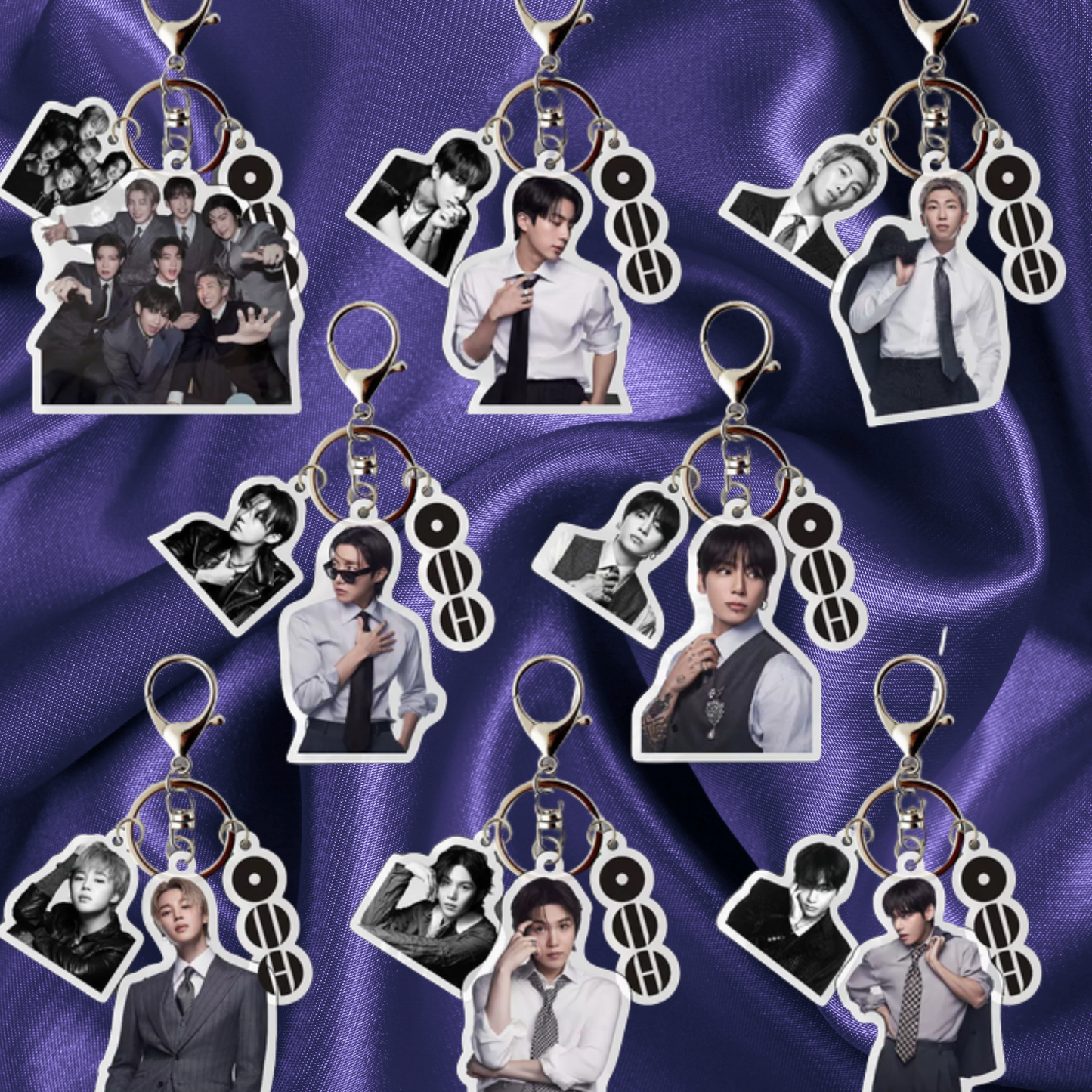 BTS Acrylic Keychains
