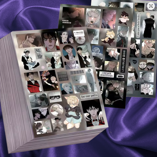 Code Name Anastasia Sticker Sheet
