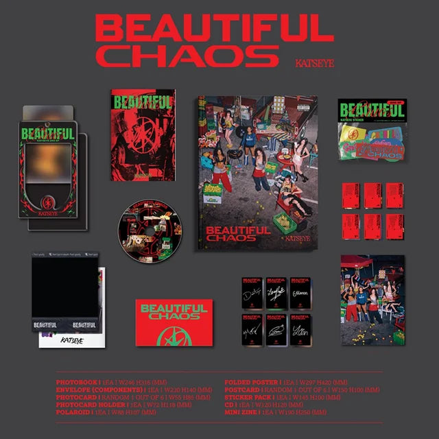 KATSEYE BEAUTIFUL CHAOS OFFICIAL ALBUM Beautiful Version