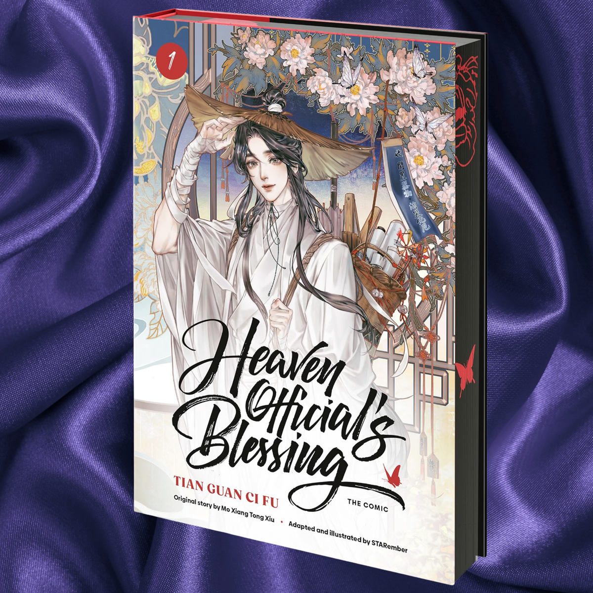 SPRAYED EDGES! Heaven Official Blessing Tian Guan Ci Fu Novel Vol 1 Comic Manhua by Mo Xiang Tong Xiu
