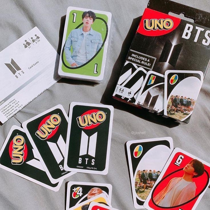 BTS UNO Card Game